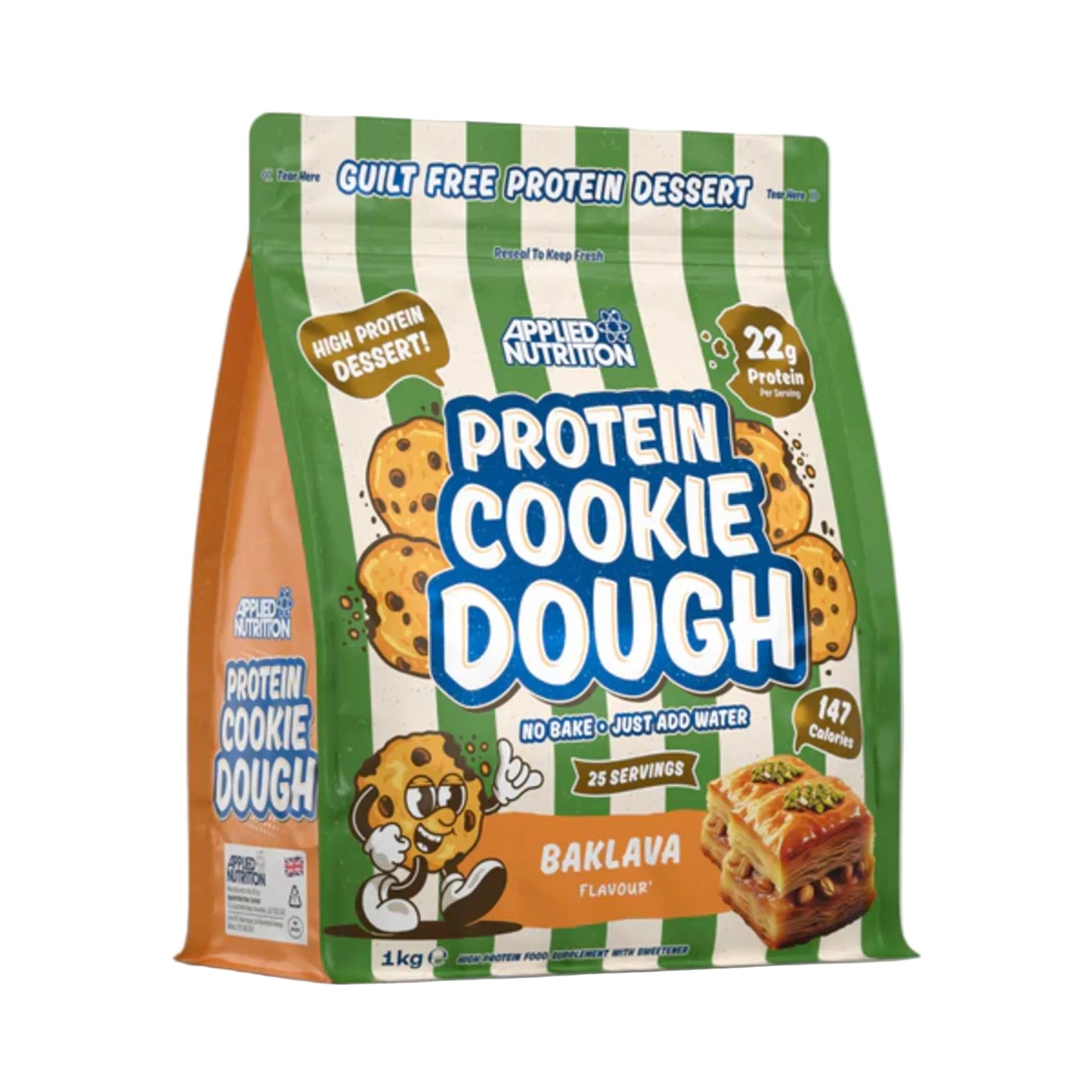 Cookie Dough, Applied Nutrition, Protein Cookie Dough, 1000g