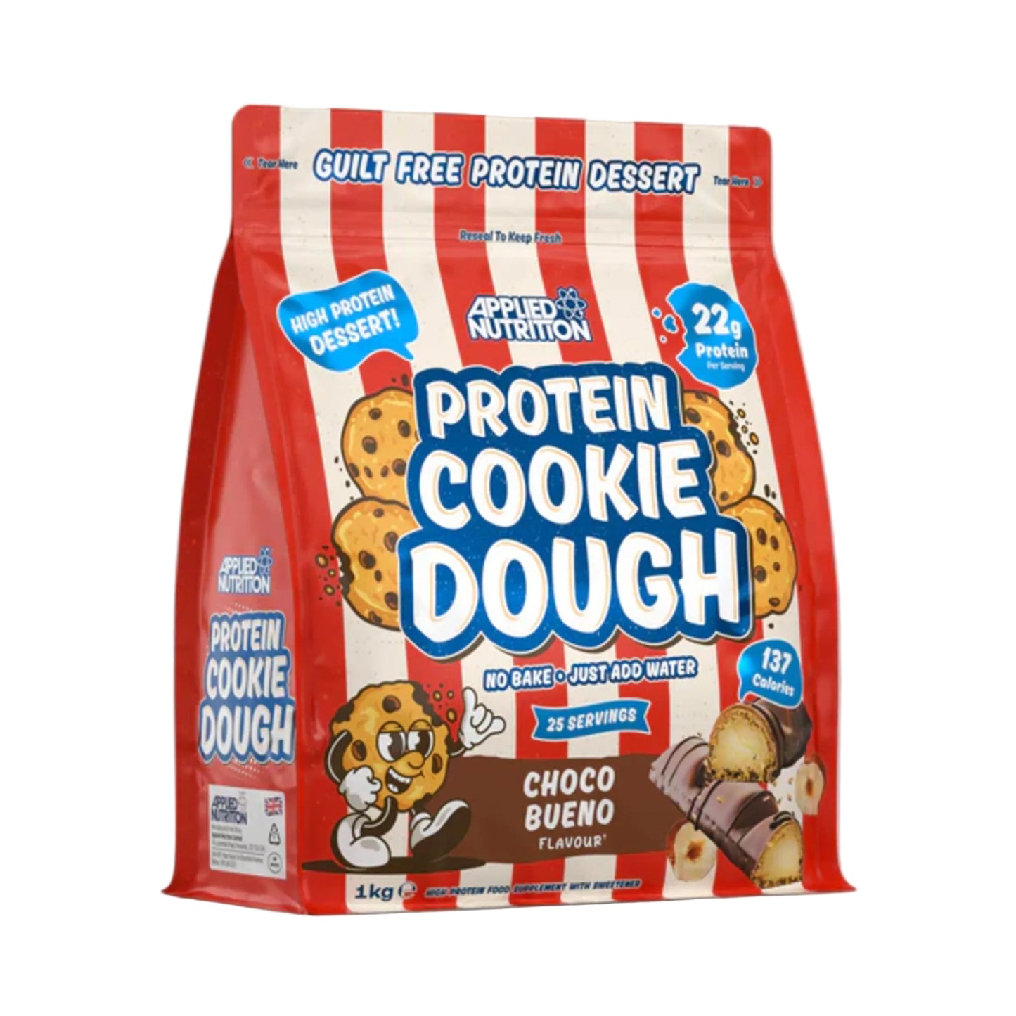 Cookie Dough, Applied Nutrition, Protein Cookie Dough, 1000g