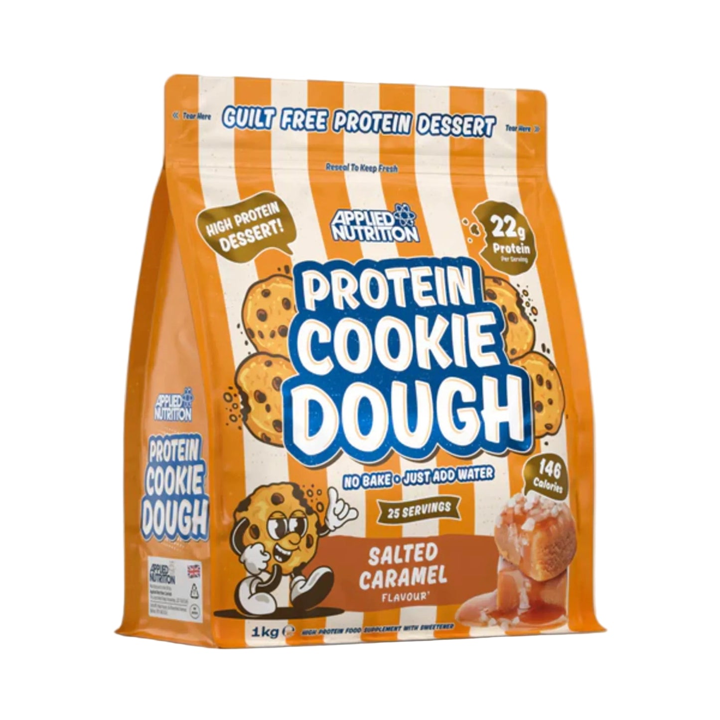 Cookie Dough, Applied Nutrition, Protein Cookie Dough, 1000g