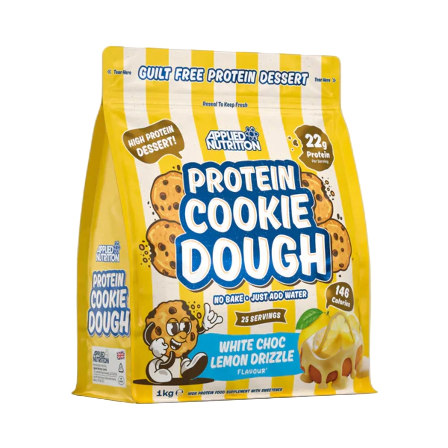Cookie Dough, Applied Nutrition, Protein Cookie Dough, 1000g