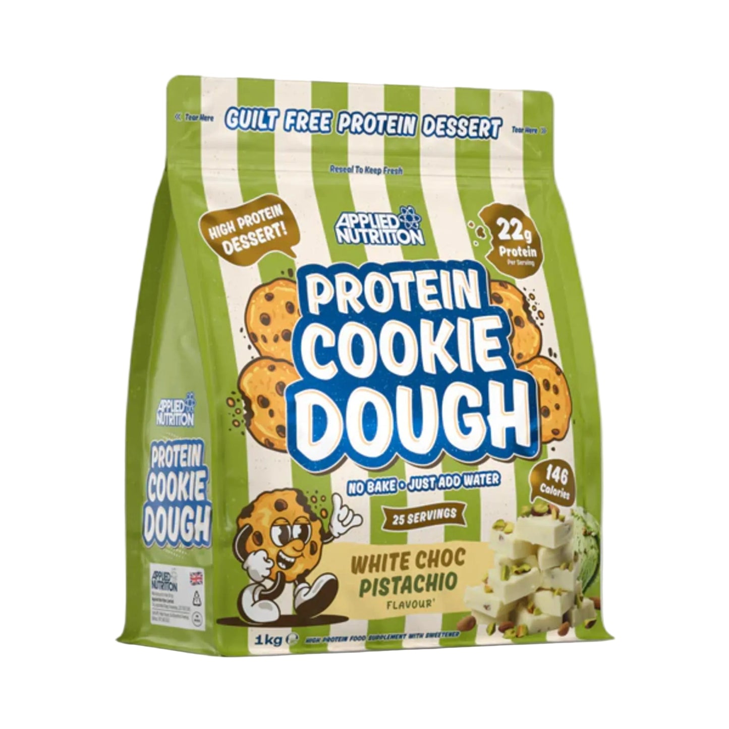 Cookie Dough, Applied Nutrition, Protein Cookie Dough, 1000g
