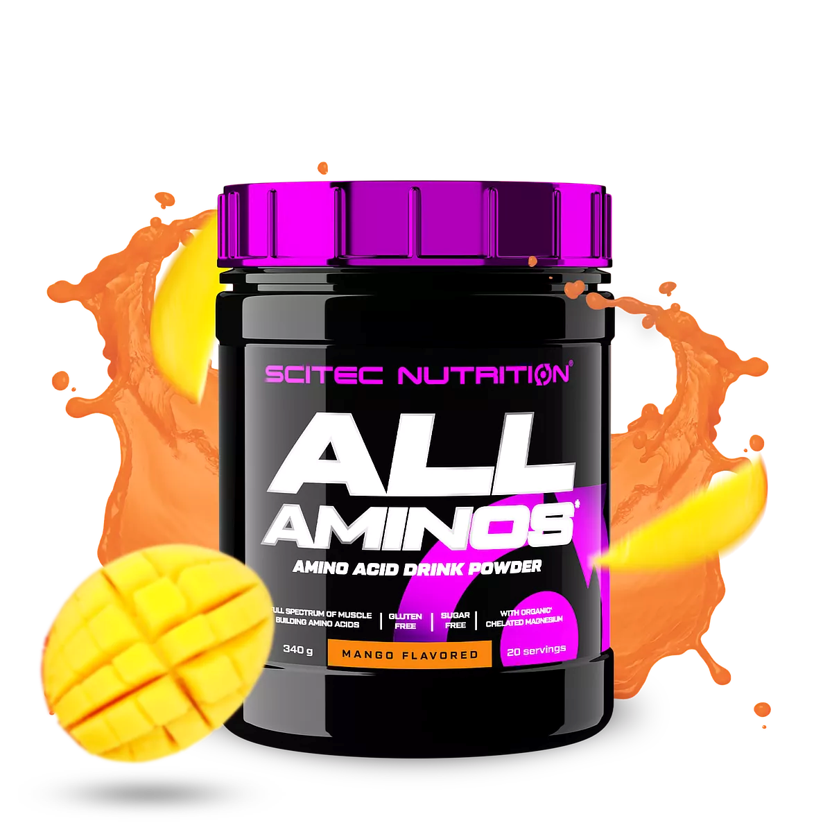 Aminoacizi Pudra, Scitec Nutrition, All Aminos, 340g