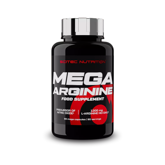 Arginina Capsule, Scitec Nutrition, Mega Arginine, 90 Capsule