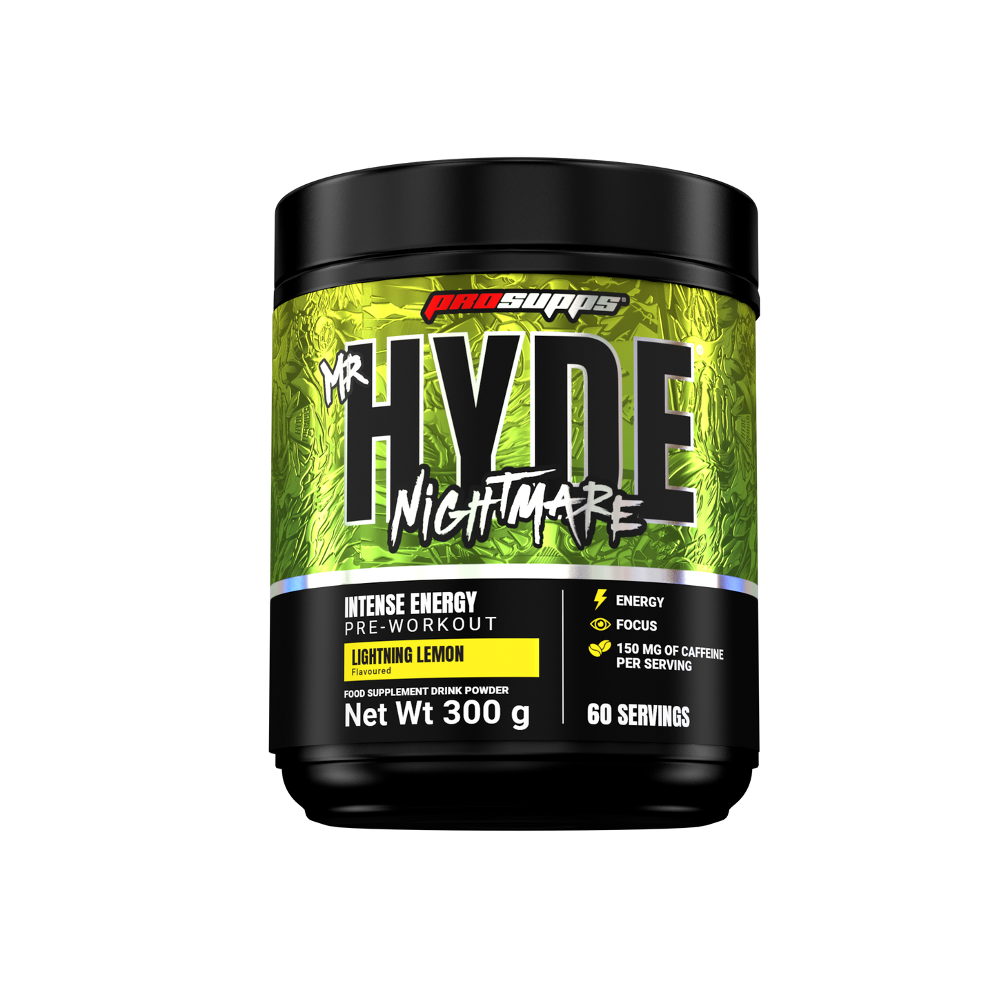 Pre-Workout, ProSupps, Hyde Nightmare, 300g