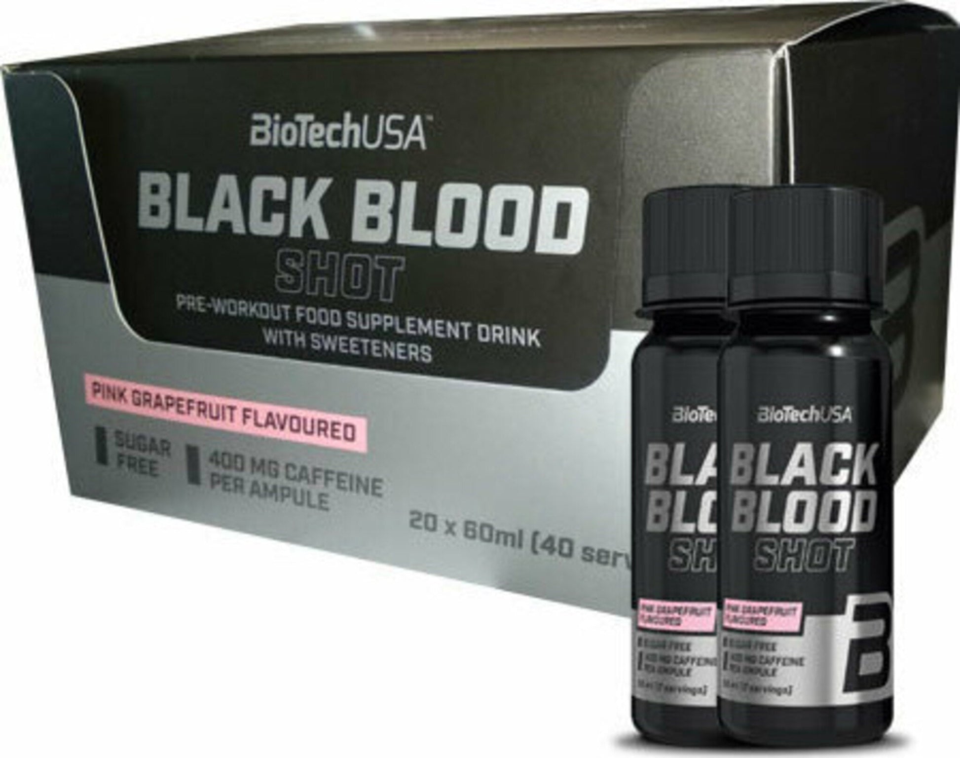 Pre-antrenament , BioTechUSA Black Blood Shot 20x60ml